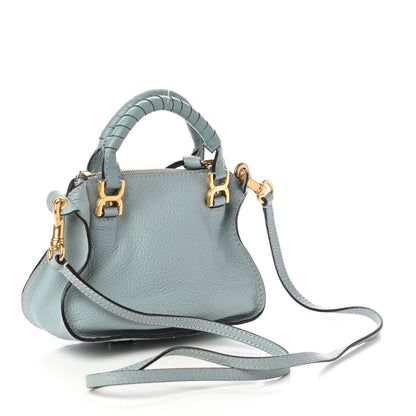 Chloe Calfskin Mini Marcie Satchel Fresh Mint 3 of 9