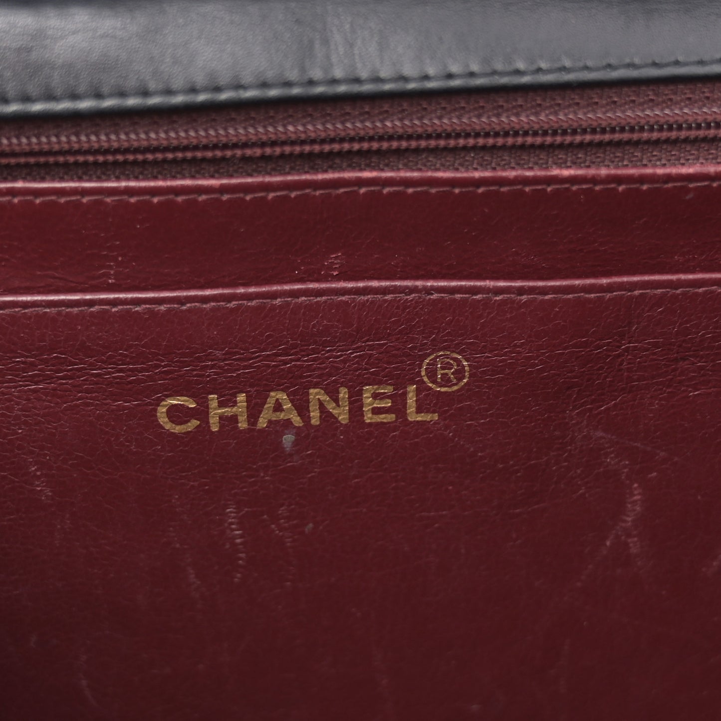 Lambskin Quilted XL Jumbo Single Flap Black