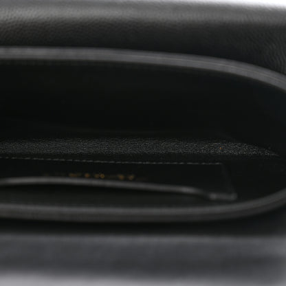 Chanel Caviar Quilted Mini Top Handle Flap Black 5 of 15