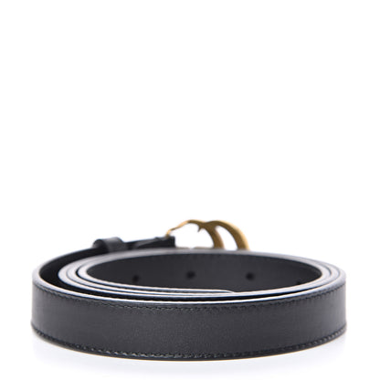 Gucci Calfskin Double G 20mm Belt 100 40 Black 3 of 6