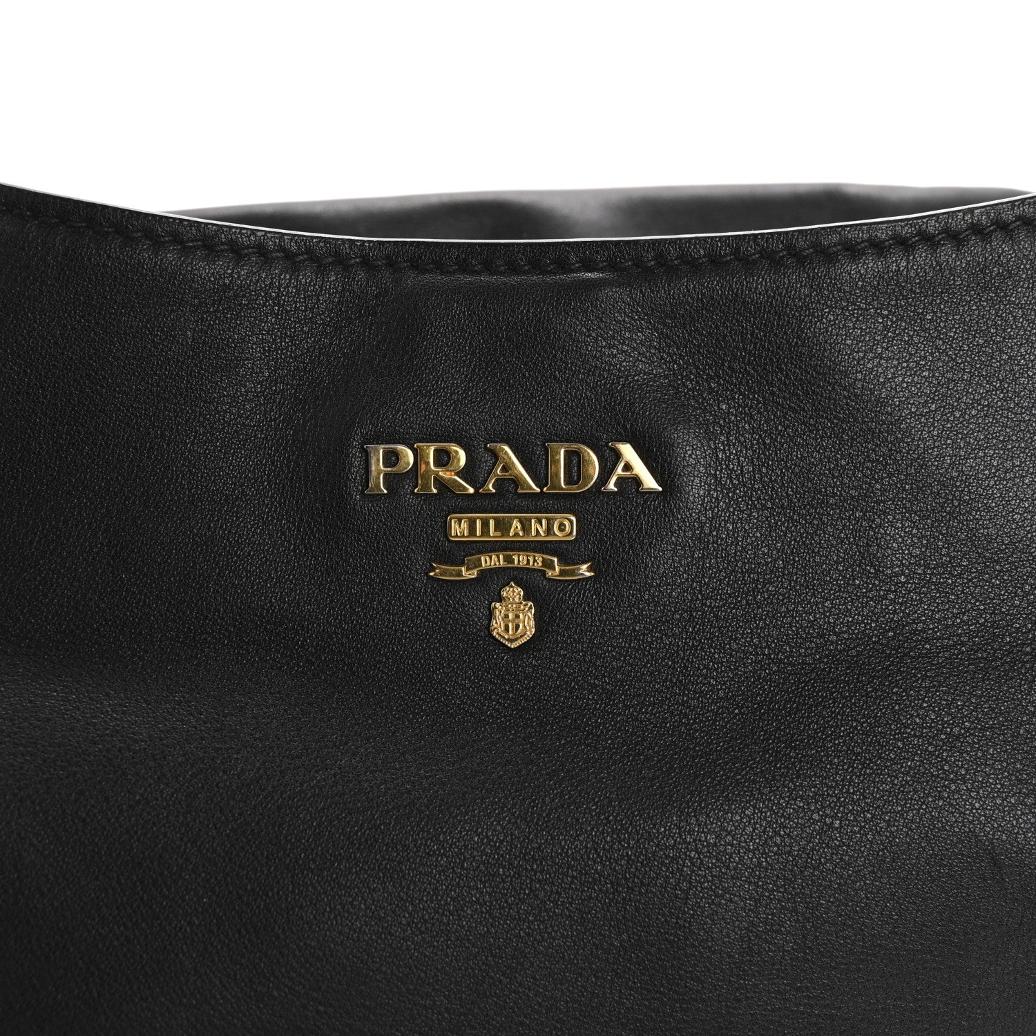 Prada Soft Calfskin Hobo Black 11 of 16