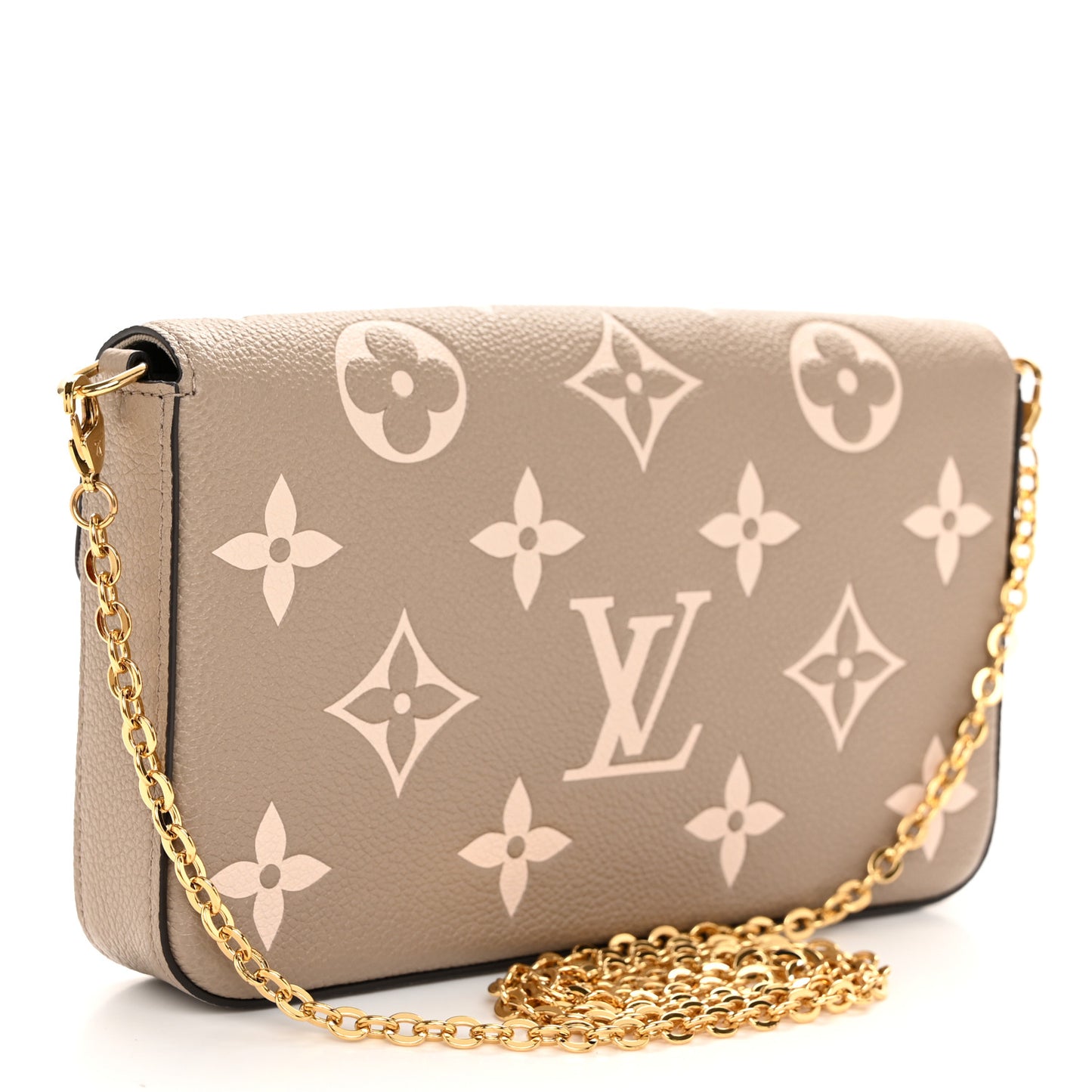 Empreinte Monogram Giant Felicie Pochette Tourterelle Creme