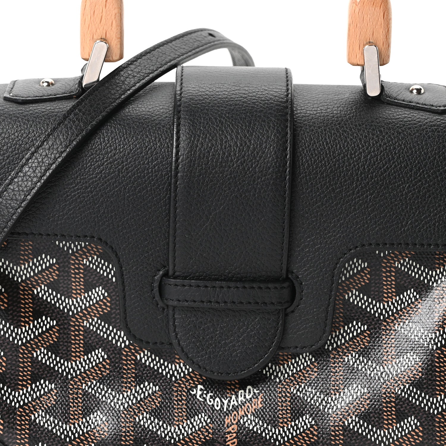 Goyard Goyardine Mini Saigon Black 8 of 10