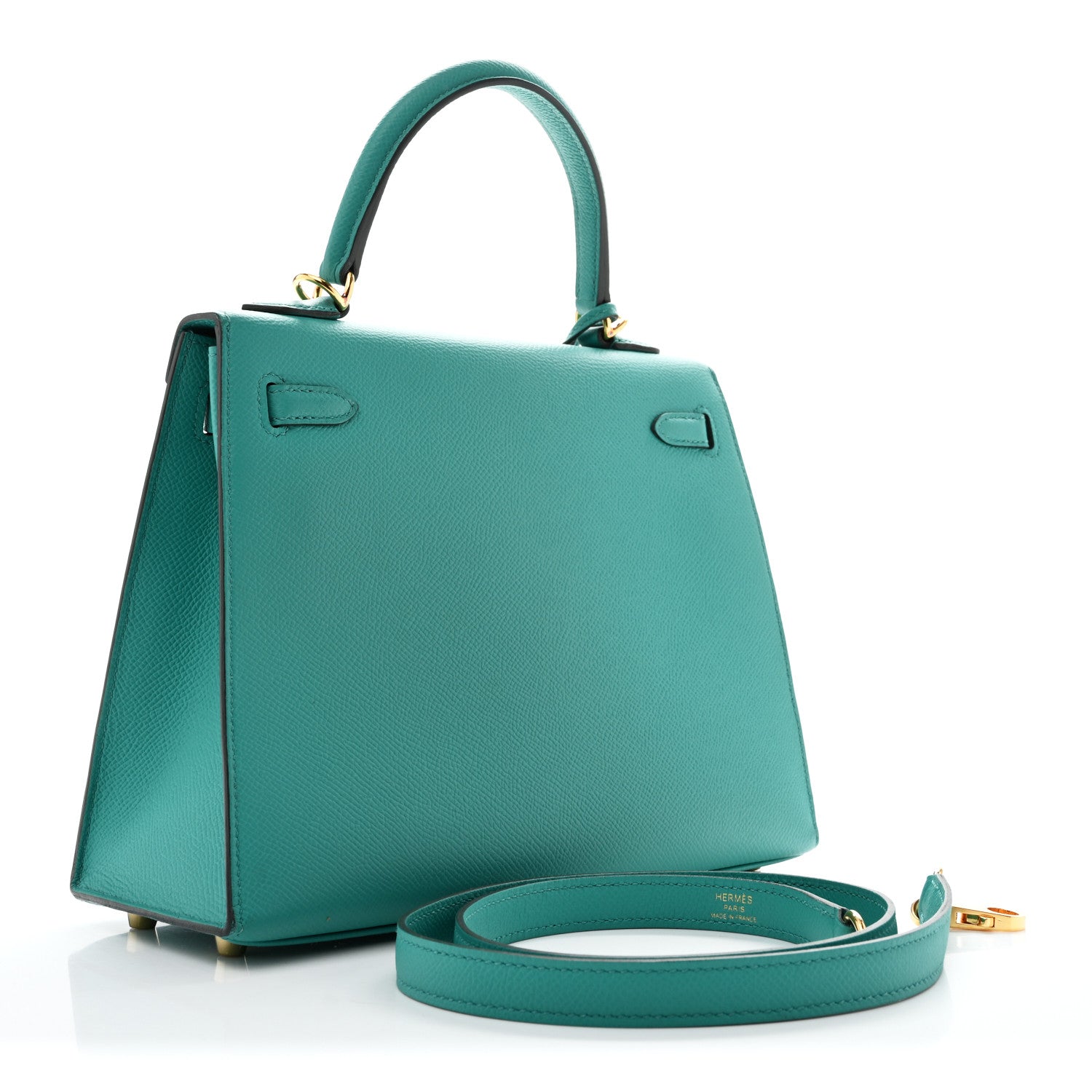 Hermes Epsom Kelly Sellier 25 Vert Verone 3 of 13