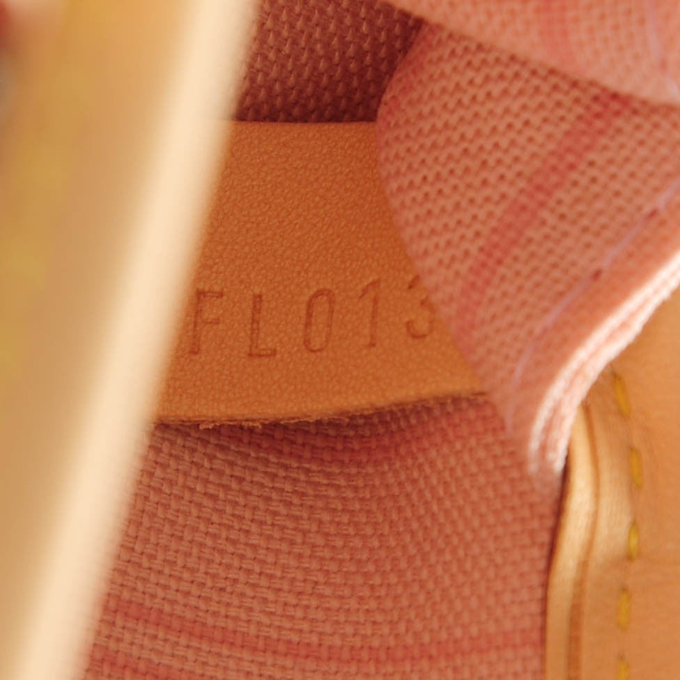 Louis Vuitton Damier Azur Neverfull MM Rose Ballerine 8 of 8