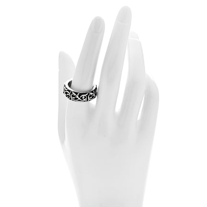 Chrome Hearts Sterling Silver Vine Band Ring 57 8 2 of 6