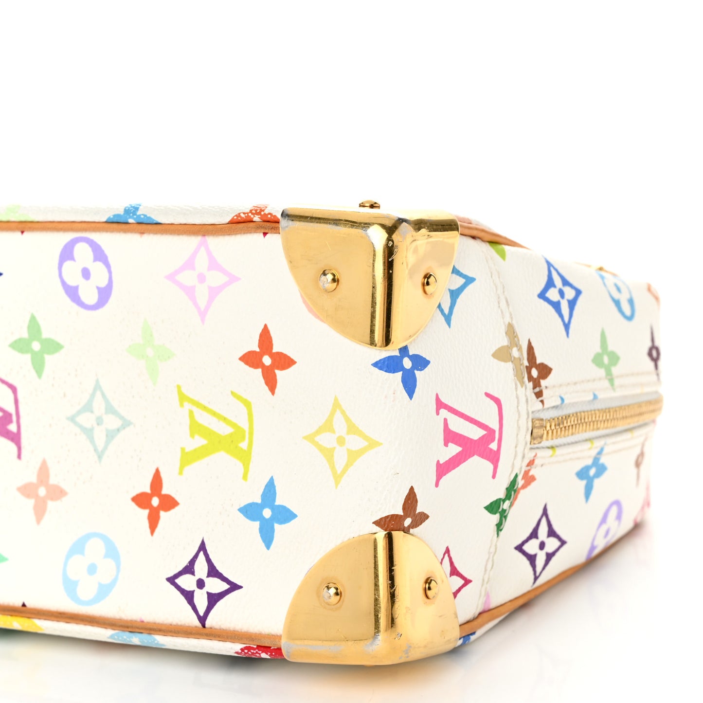 Monogram Multicolor Trouville White