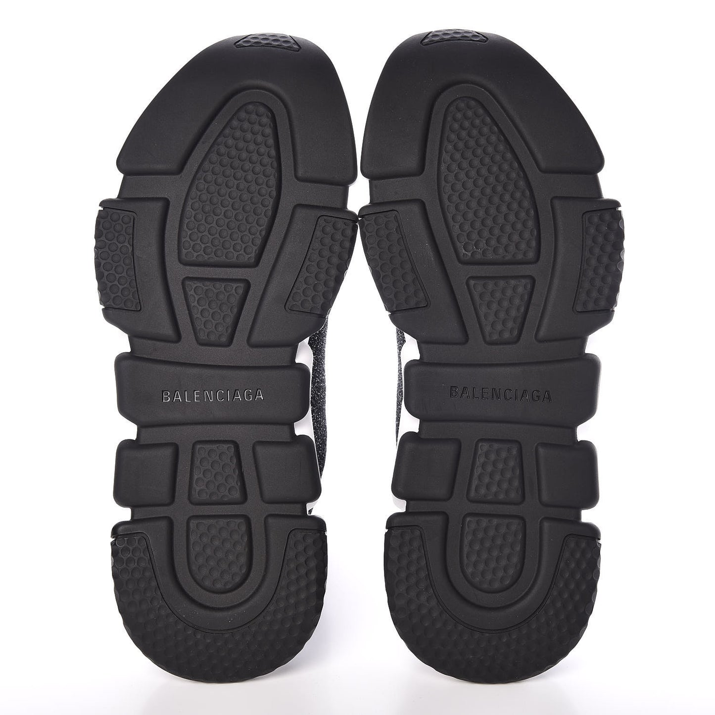 Knit Metal Womens Speed Sneakers 41 Black Gold