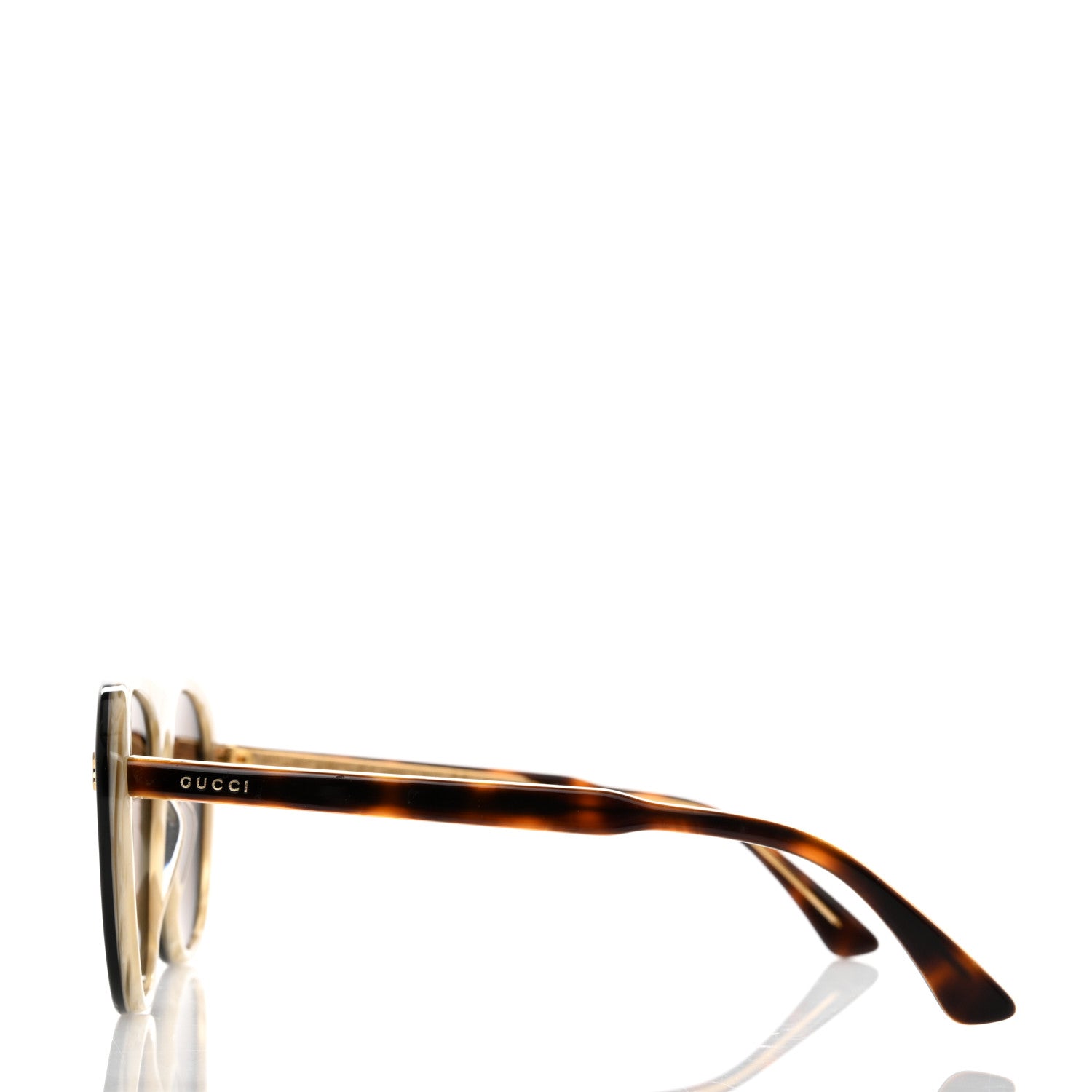 Gucci Acetate Flip Up Sunglasses GG0087S Tortoise 3 of 8