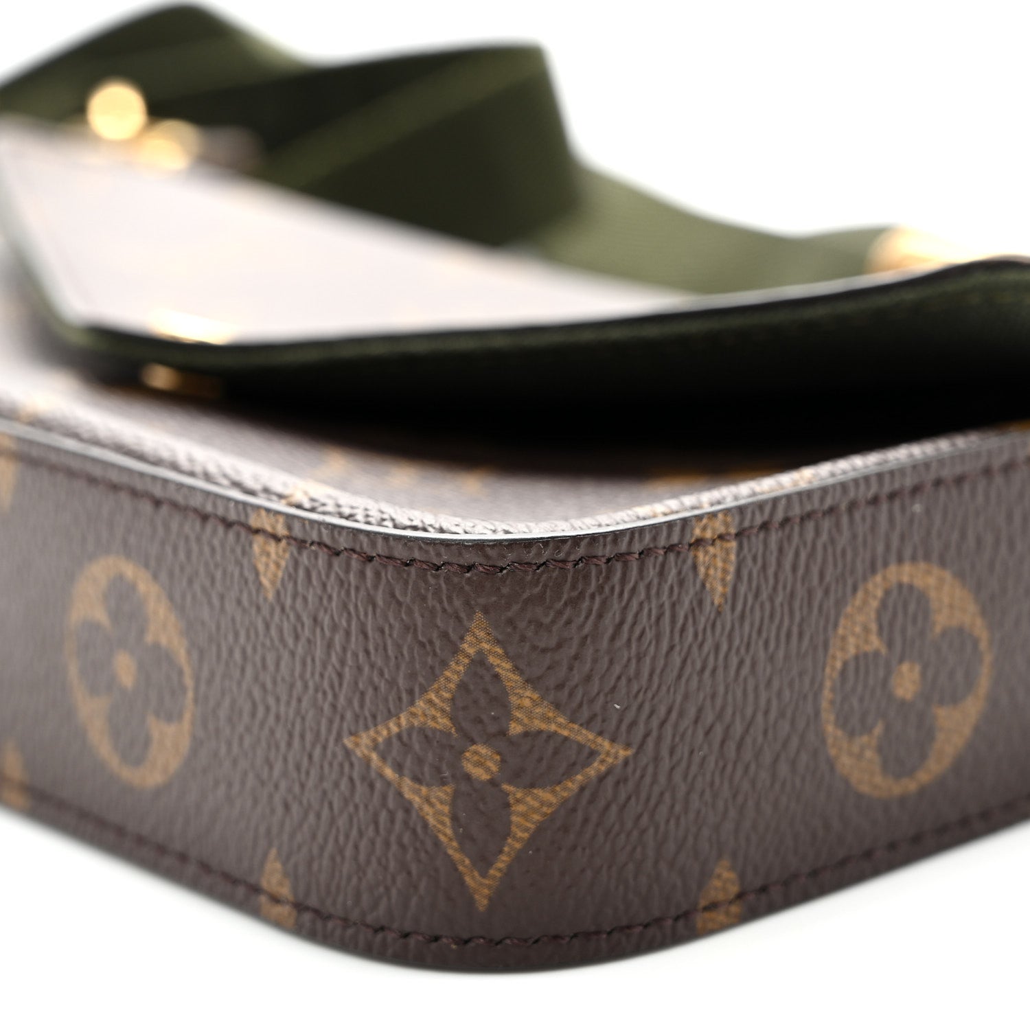 Louis Vuitton Monogram Felicie Strap & Go Kaki 9 of 11