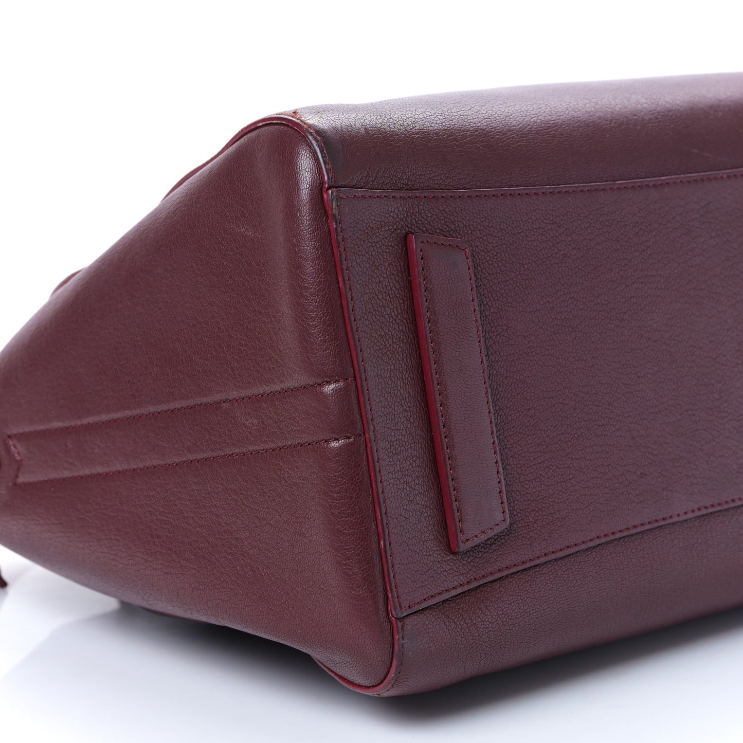 Sugar Goatskin Medium Antigona Burgundy