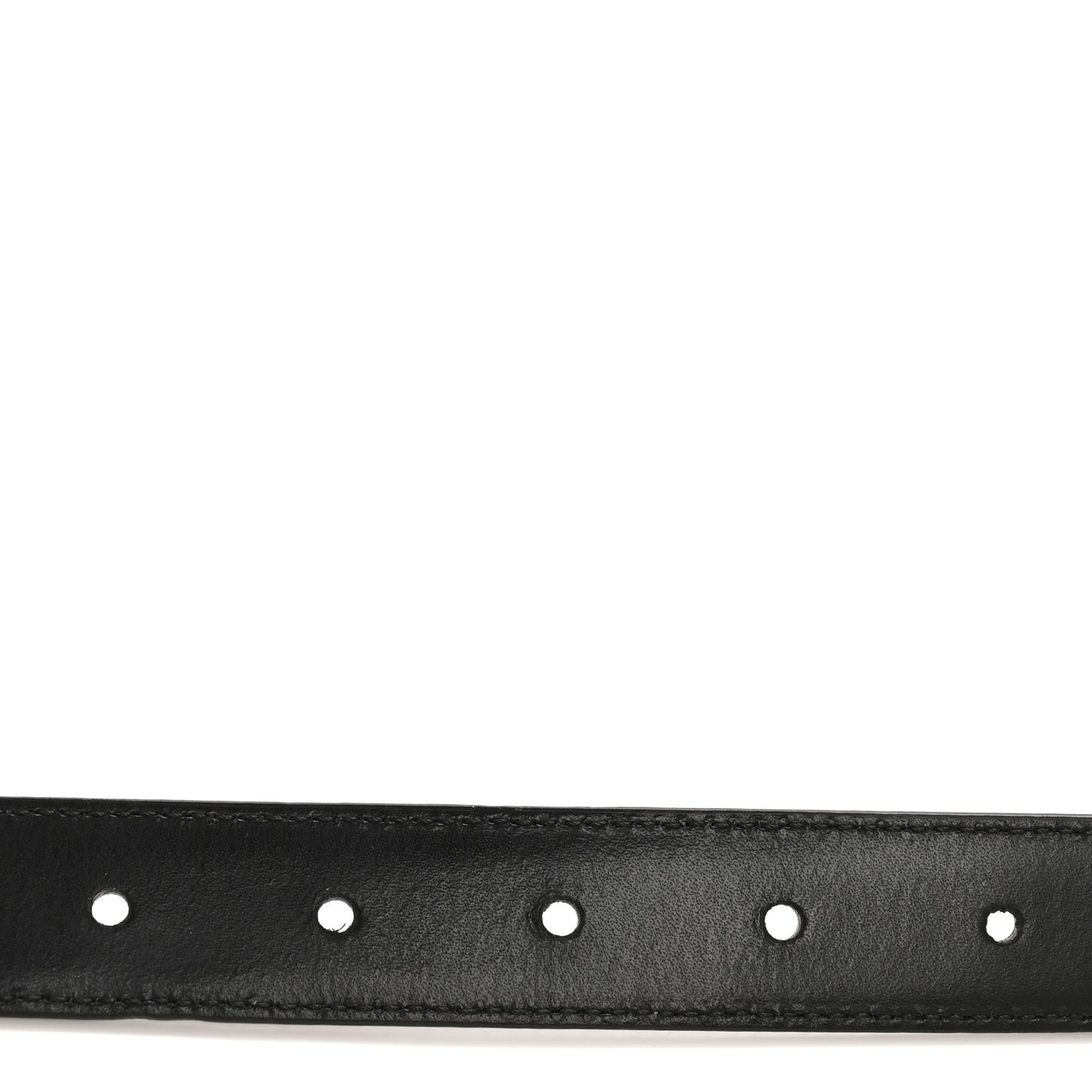 Box Calfskin Medium 25mm Triomphe 75 30 Belt Black