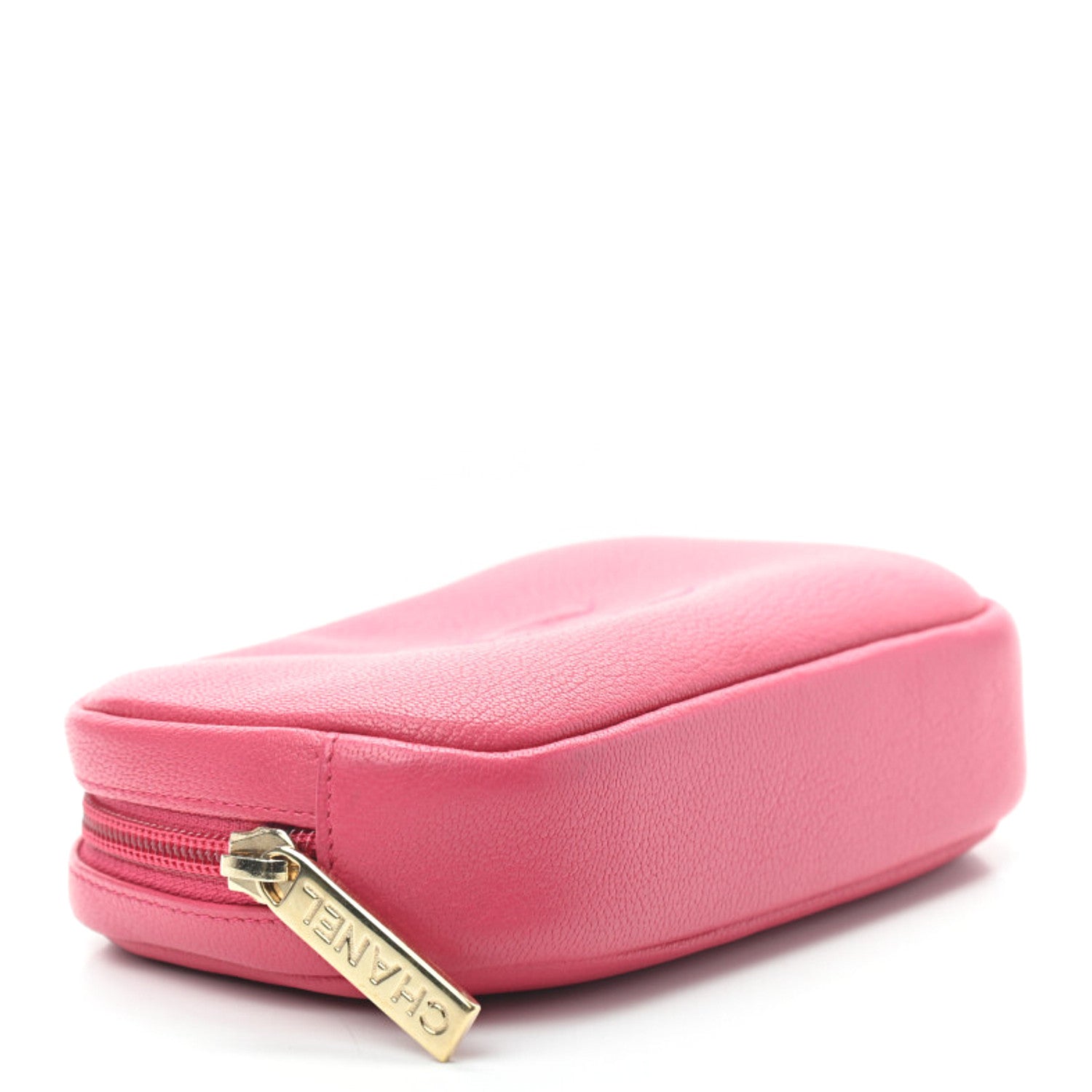 Chanel Goatskin CC Cosmetic Case Pink 4 of 7