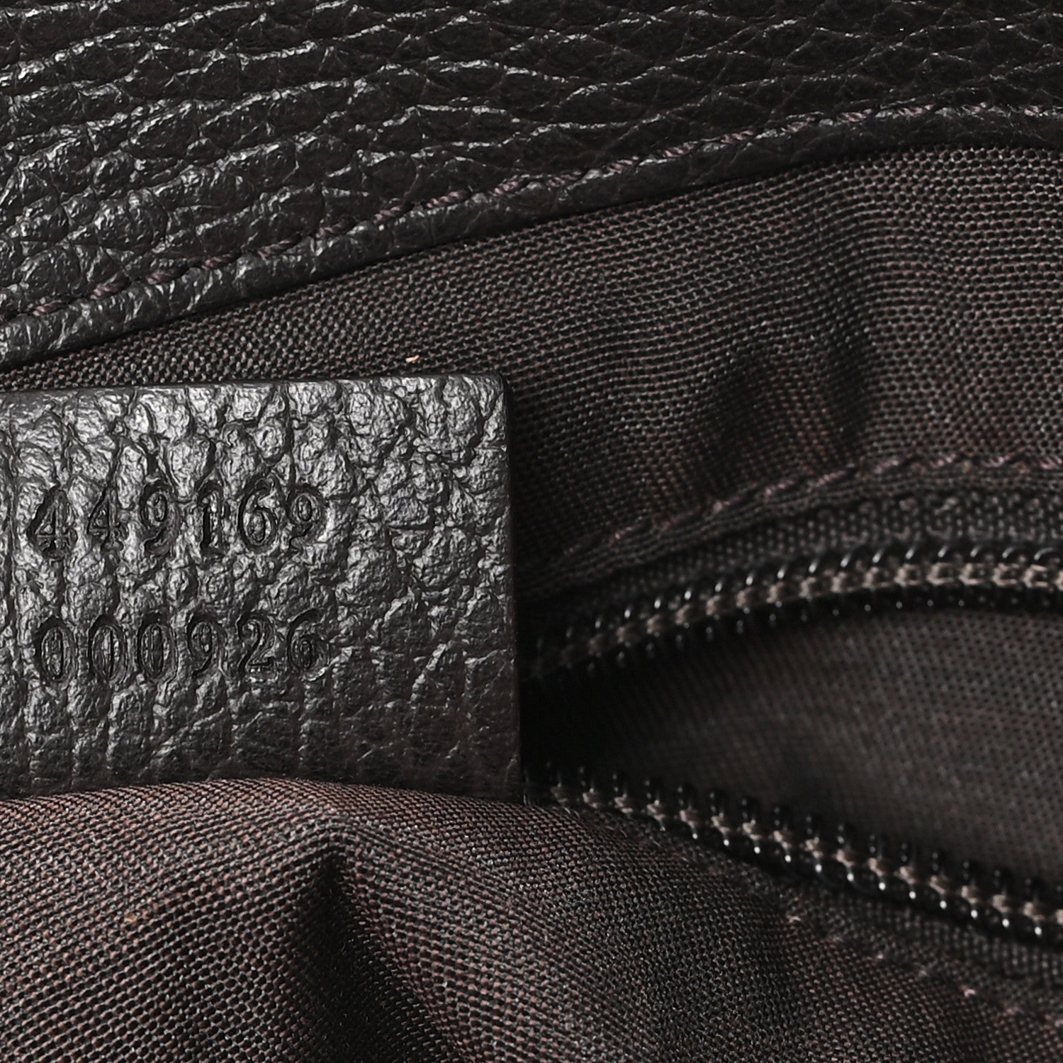 Gucci GG Monogram Large Joy Tote Bag Dark Brown 7 of 11