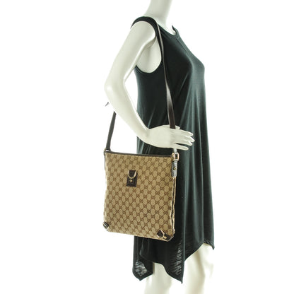 Gucci Monogram Abbey Messenger Bag Dark Brown 2 of 7