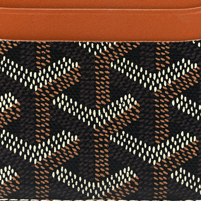 Goyard Goyardine Saint Sulpice Card Holder Black Gold 7 of 7
