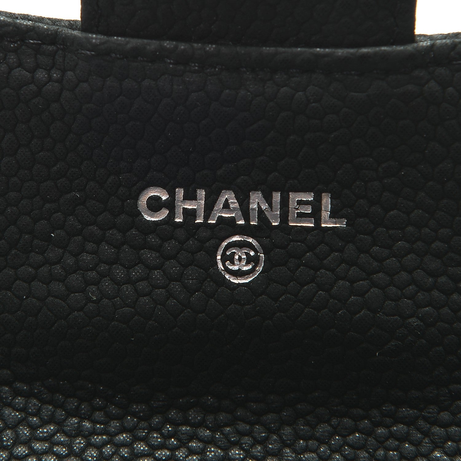 Chanel Iridescent Caviar Quilted Coin Purse Black 6 of 8