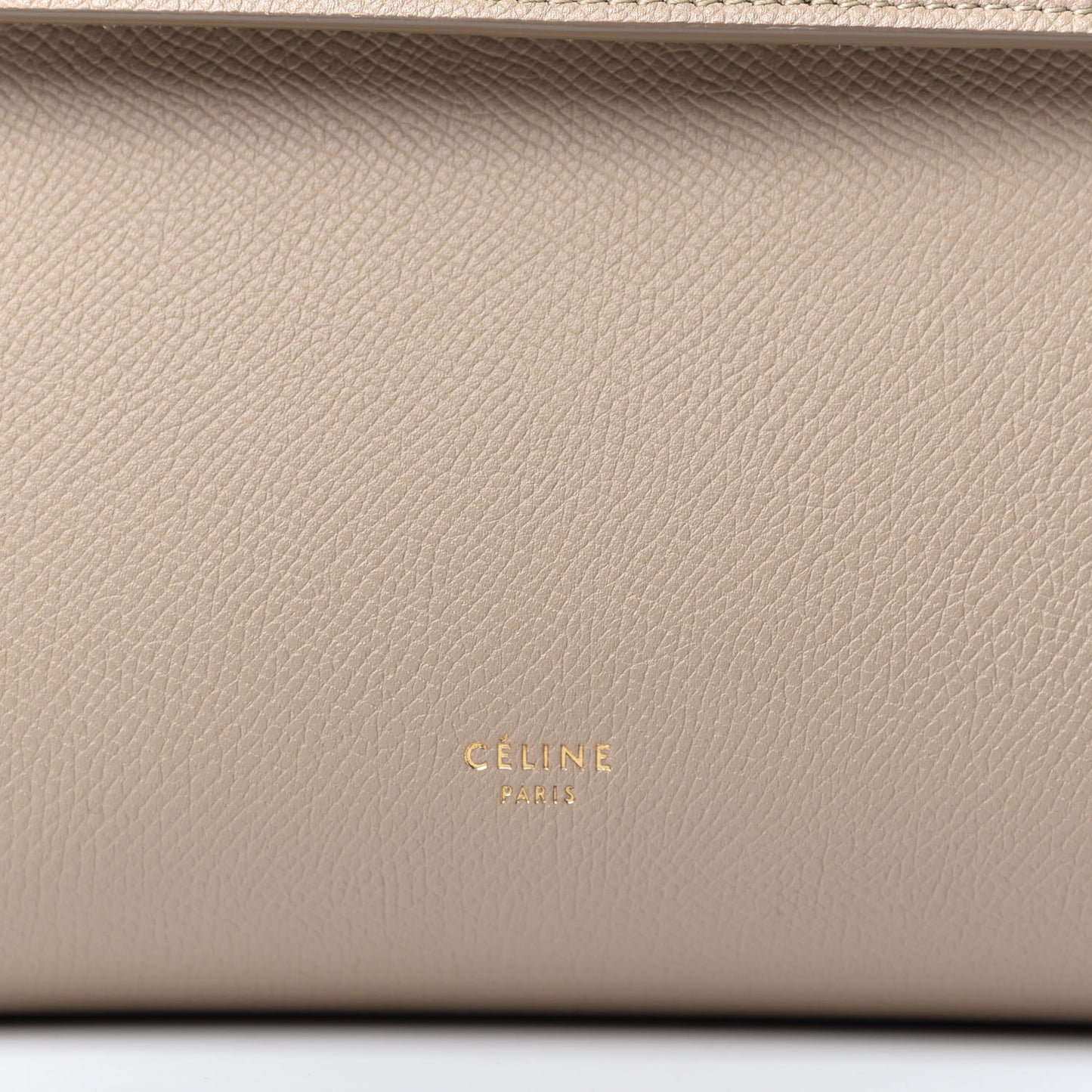 Baby Grained Calfskin Micro Belt Bag Dune