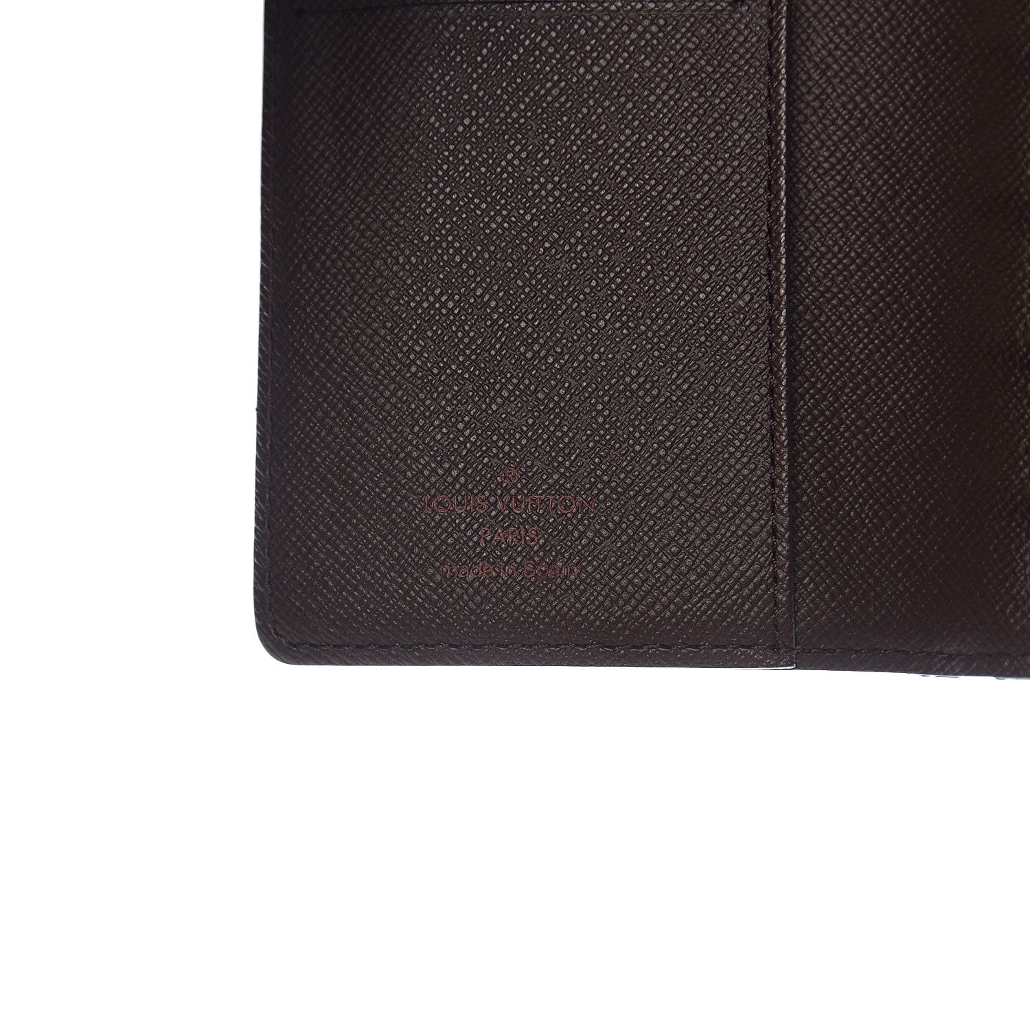 Louis Vuitton Damier Ebene Small Ring Agenda Cover 5 of 5