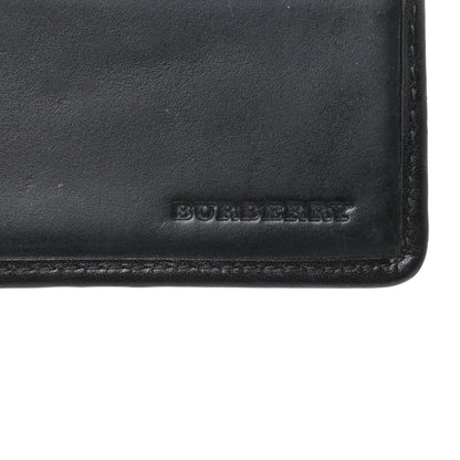 Burberry Smoked Check Bi-Fold Wallet Black 6 of 7