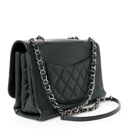Chanel Calfskin Small Tramezzo Flap Black 3 of 10