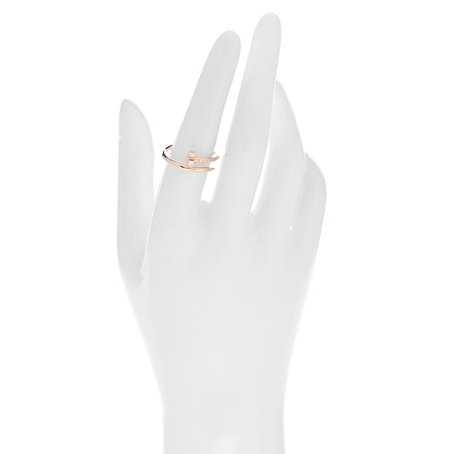 18K Pink Gold Small Juste Un Clou Ring 55 7.25