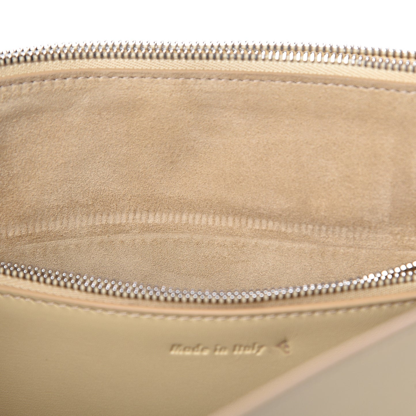 Smooth Calfskin Blade Chain Flap Vanilla
