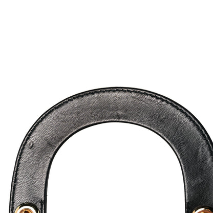 Christian Dior Lambskin Cannage Mini Lady Dior Black 15 of 16