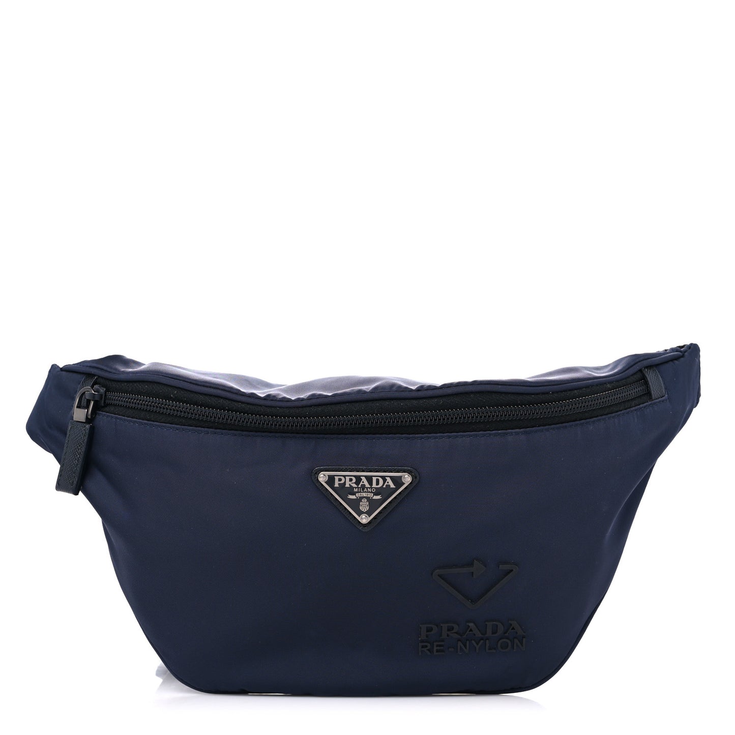 Tessuto Re-Nylon Saffiano Belt Bag Baltico