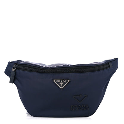Prada Tessuto Re-Nylon Saffiano Belt Bag Baltico 1 of 11