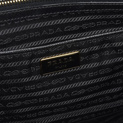 Prada Saffiano Lux Extra Large Galleria Double Zip Tote Black 8 of 14