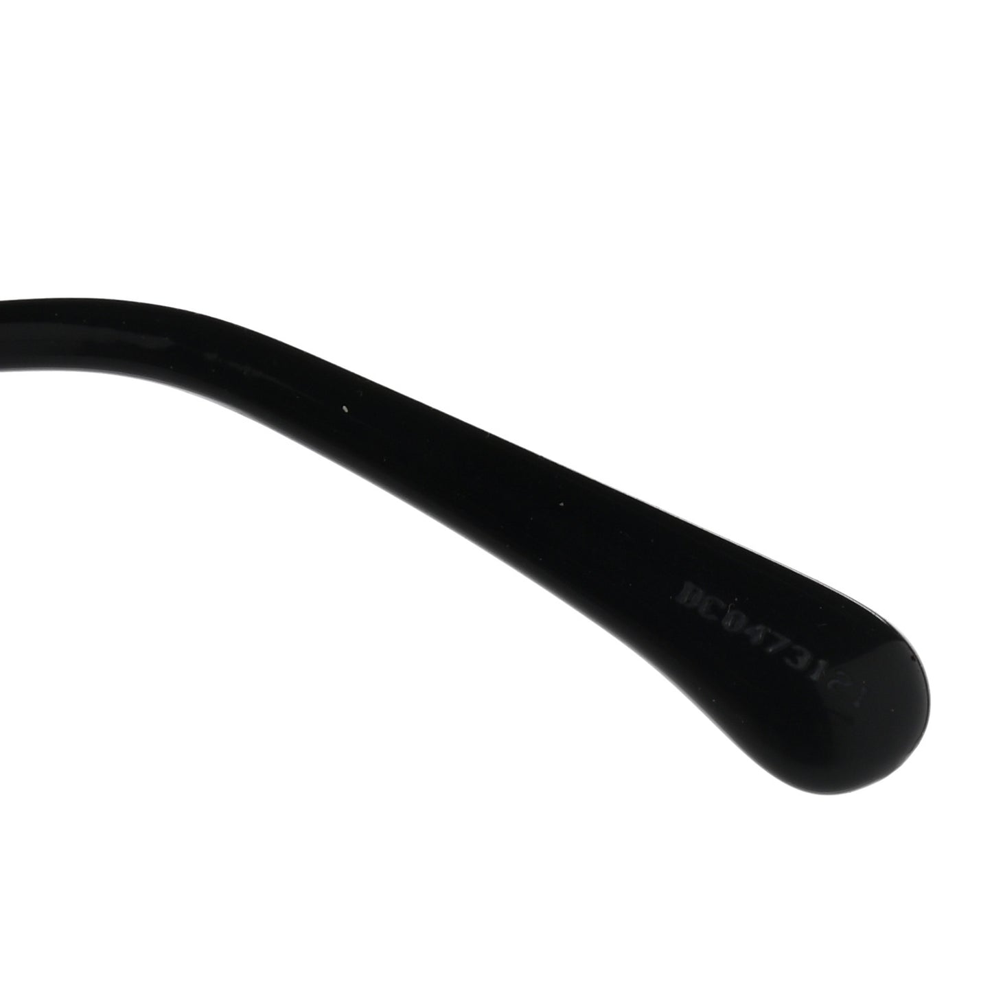 Acetate Quilted Metal Butterfly Sunglasses 4238-A Black