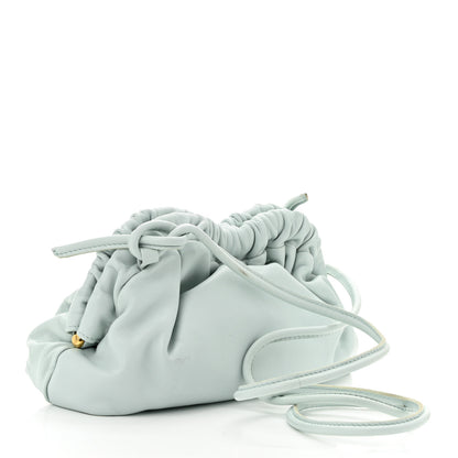 Mansur Gavriel Lambskin Mini Cloud Clutch Seafoam 3 of 11
