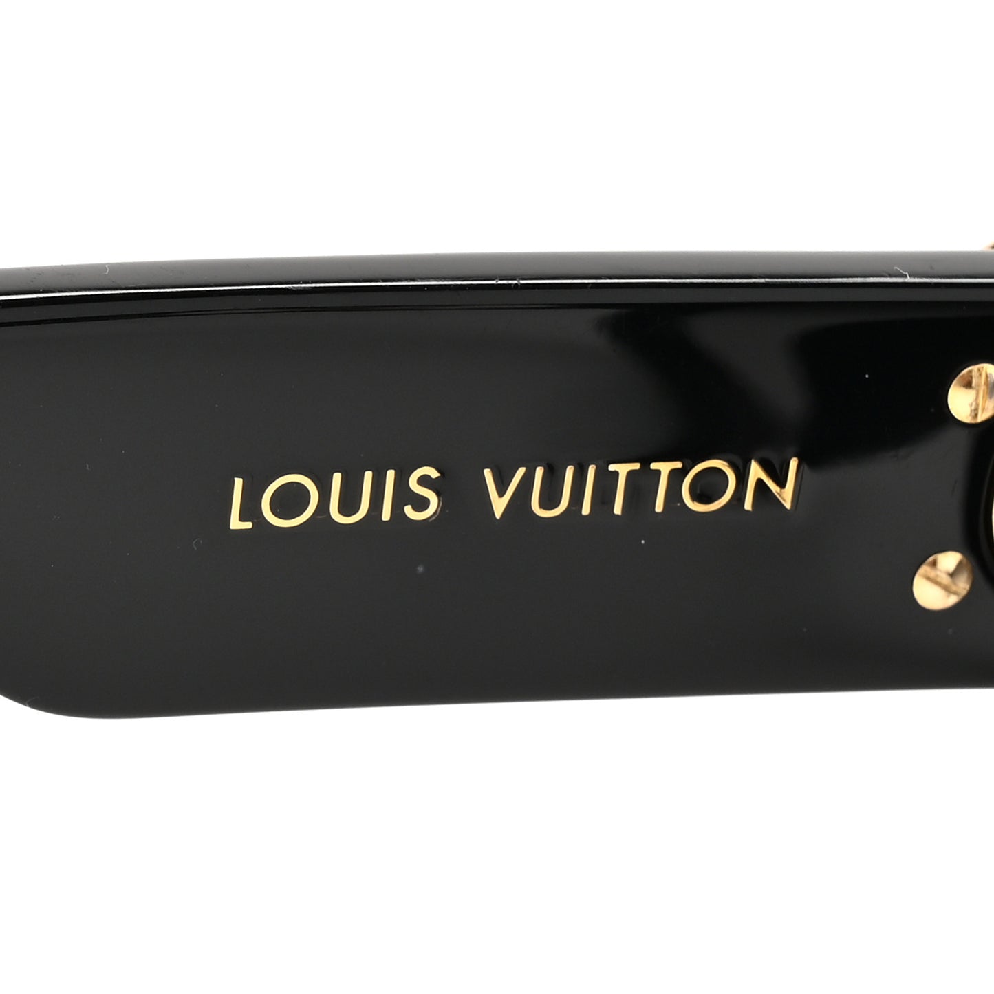 Acetate LV Link Square Sunglasses Z1568W Black