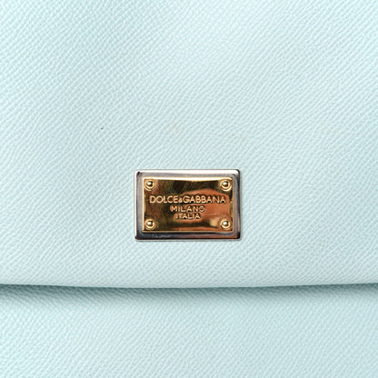Dolce & Gabbana Dauphine Large Miss Sicily Satchel Light Blue 18 of 18