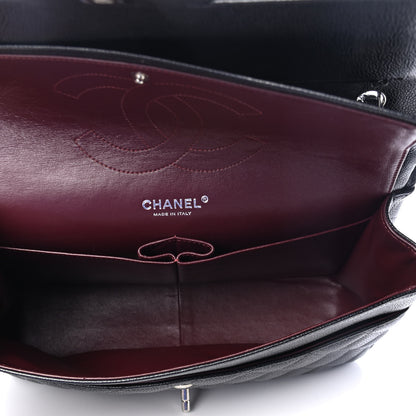 Chanel Caviar Quilted Jumbo Double Flap Black 4 of 4