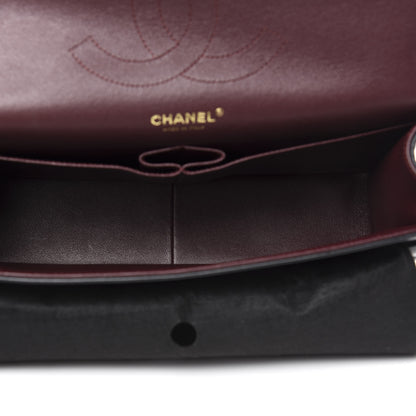 Chanel Lambskin Quilted Jumbo Double Flap Black 5 of 9