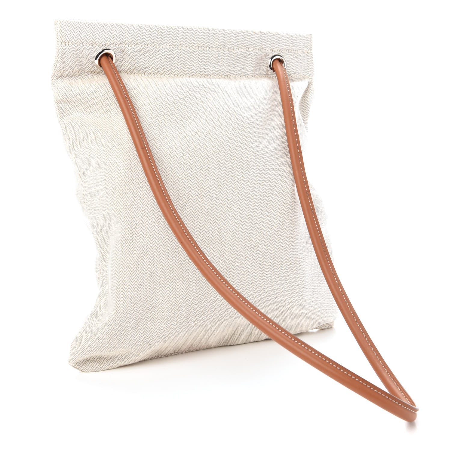Hermes Canvas Swift Aline Grooming Bag Gold 3 of 9