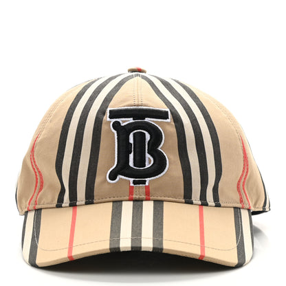 Burberry Cotton Vintage Check Monogram Baseball Hat M Archive Beige 3 of 8