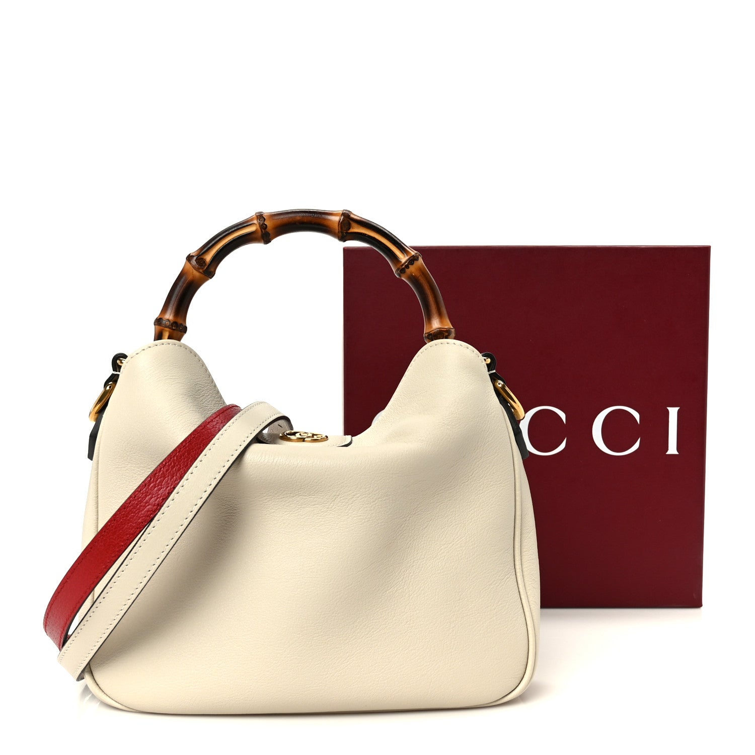 Gucci Softy Wonka Textured Dollar Calfskin Small Diana Shoulder