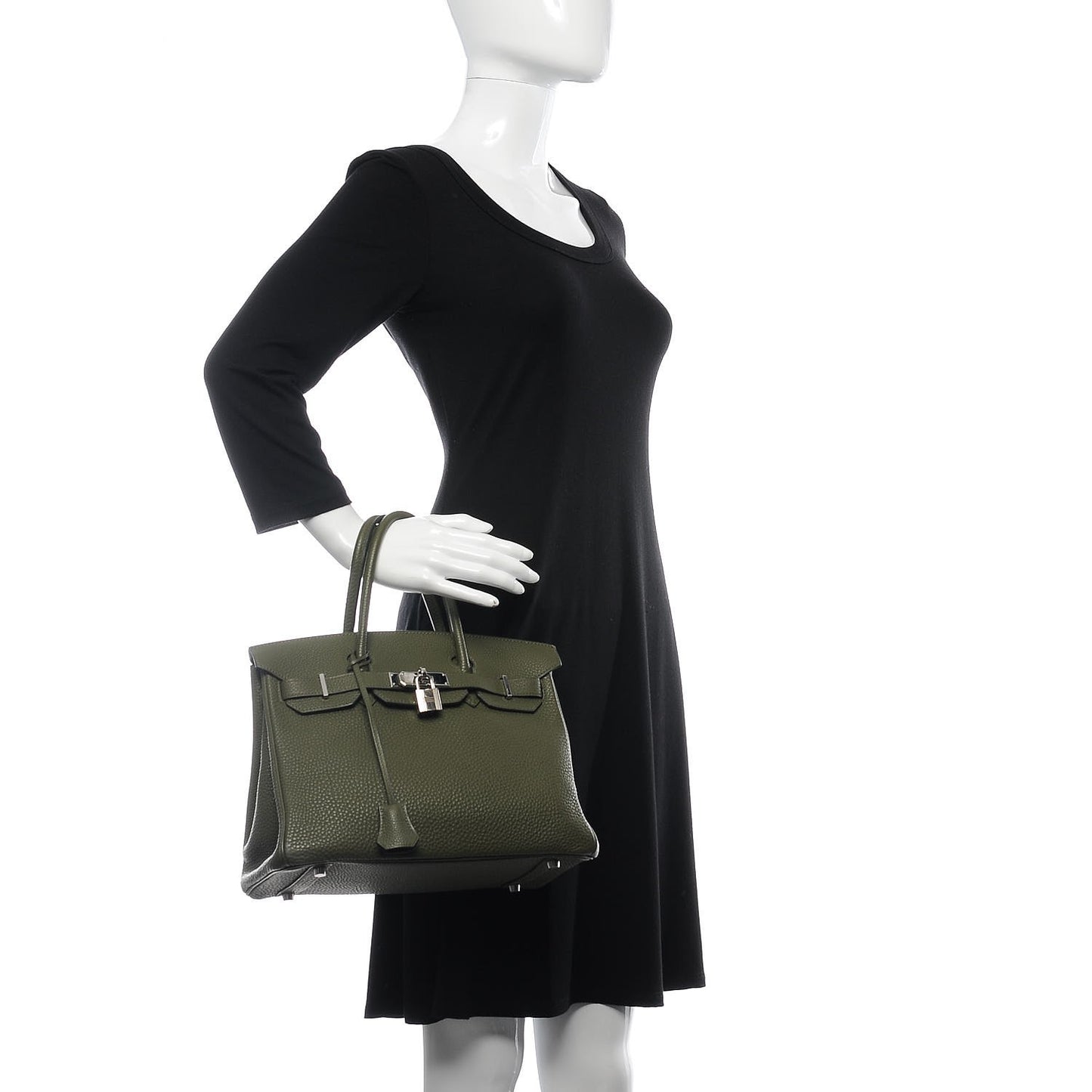 Togo Birkin 30 Vert Olive