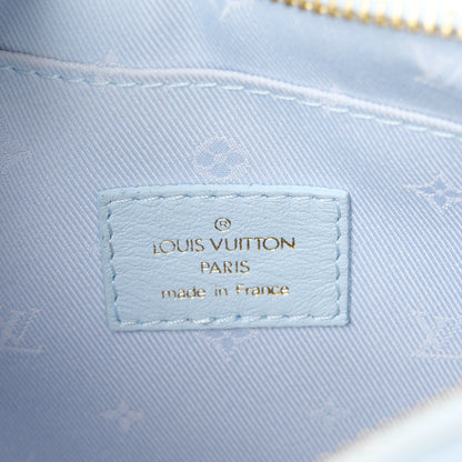 Louis Vuitton Calfskin Bubblegram Over The Moon Ice Blue 6 of 9