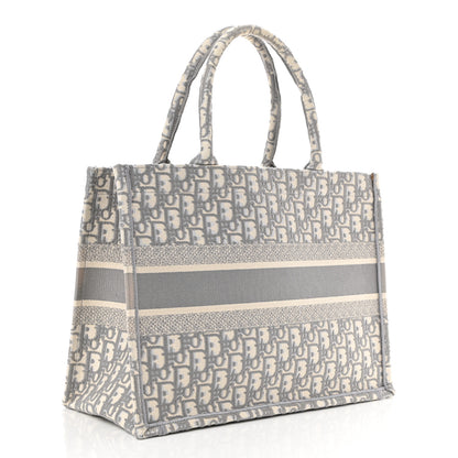 Christian Dior Oblique Medium Book Tote Grey 3 of 12