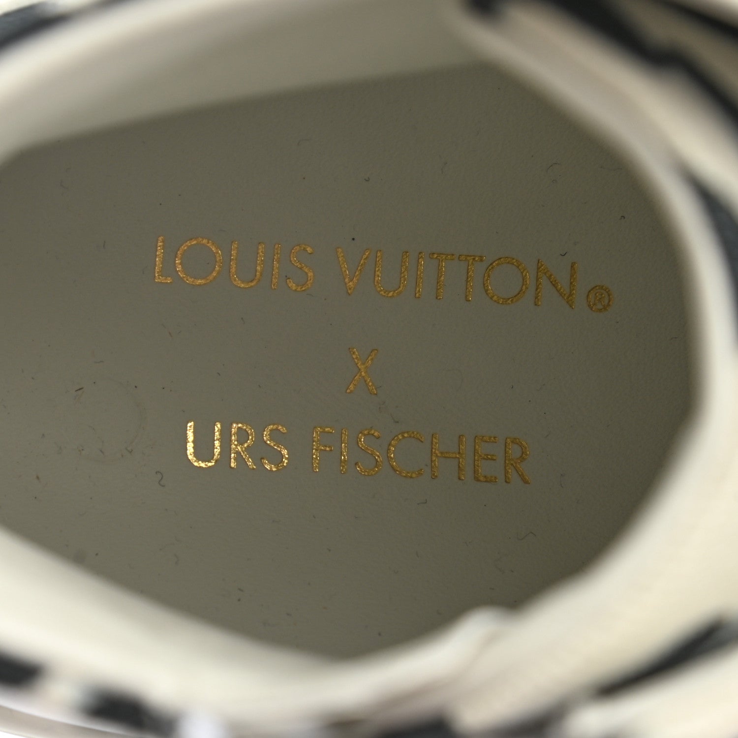 Louis Vuitton X UF Calfskin Tufted Monogram Stellar Sneaker Boots 39 White Black 7 of 9