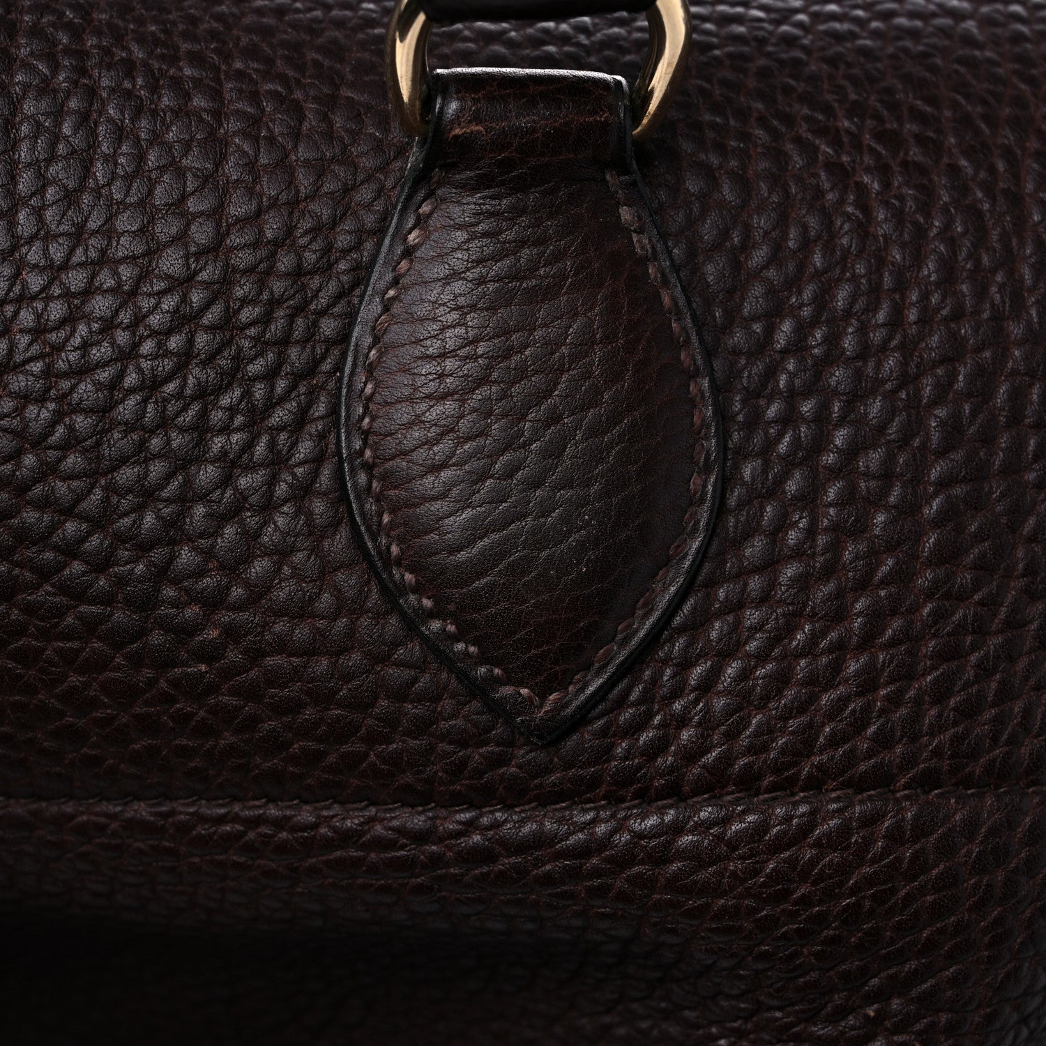 Hermes Fjord Drag Voyage 56 Bag Chocolate 12 of 15