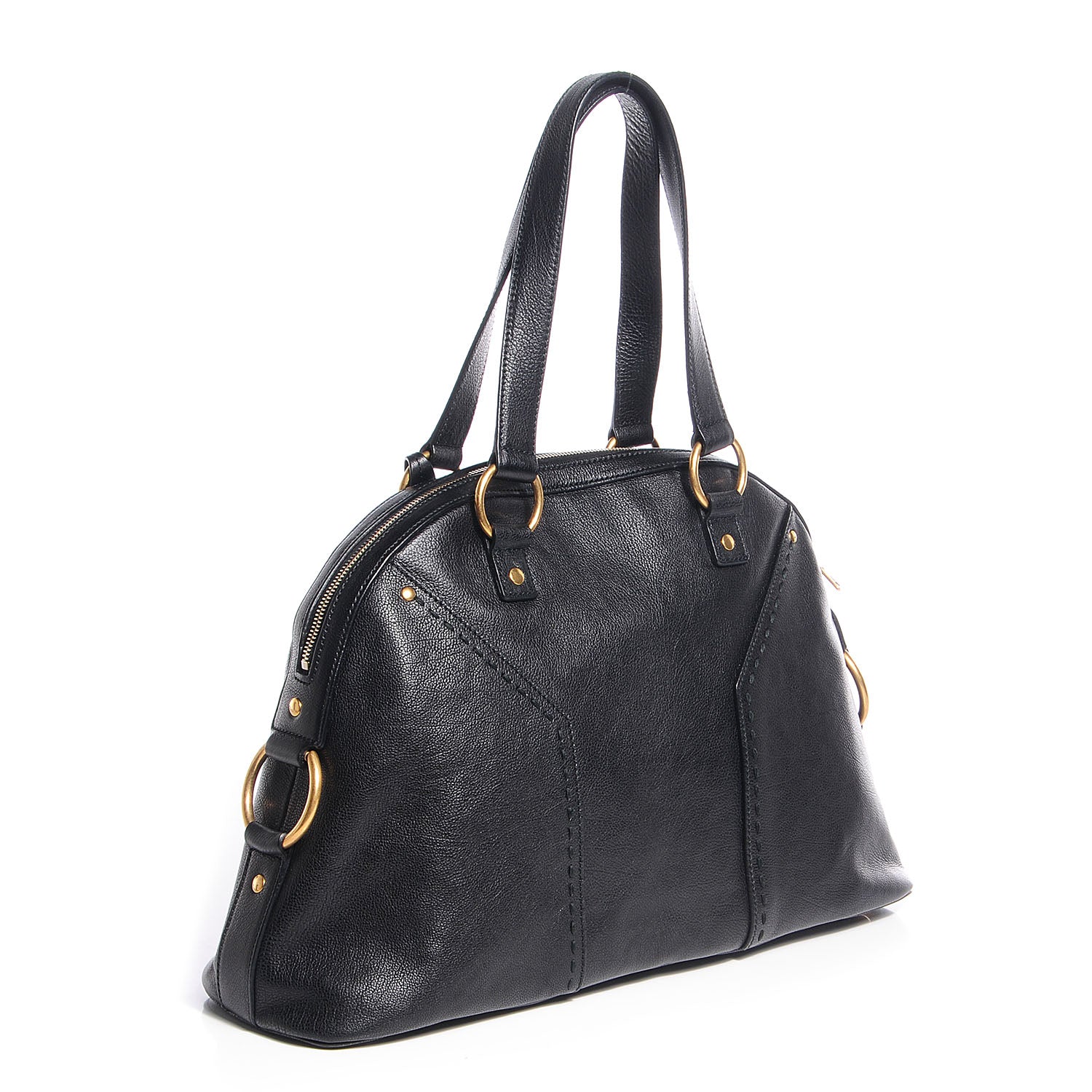 Saint Laurent Calfskin Large Muse Black 3 of 10
