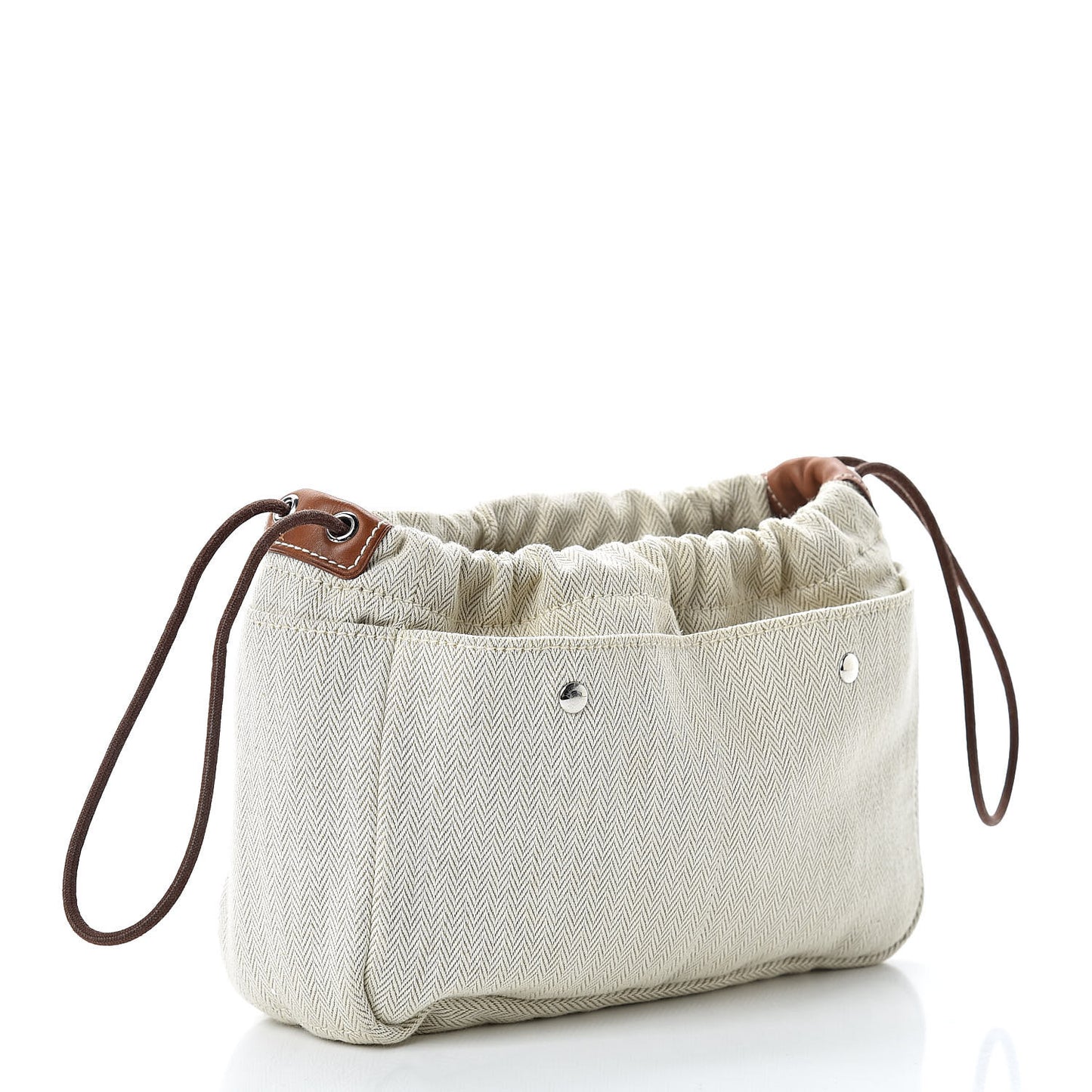 Canvas Barenia Fourbi 20 PM Pouch Naturel Fauve