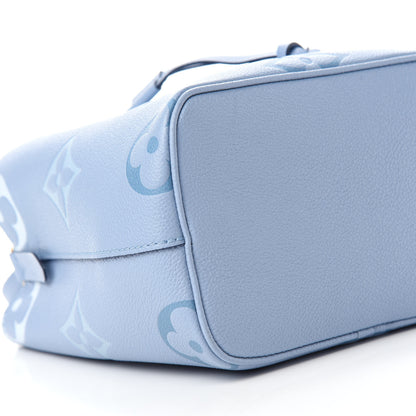 Louis Vuitton Empreinte Monogram Giant By The Pool Neonoe BB Summer Blue 6 of 10