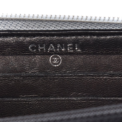 Chanel Canvas Quilted Small Fluo Boy Zip Around Wallet 10 of 13