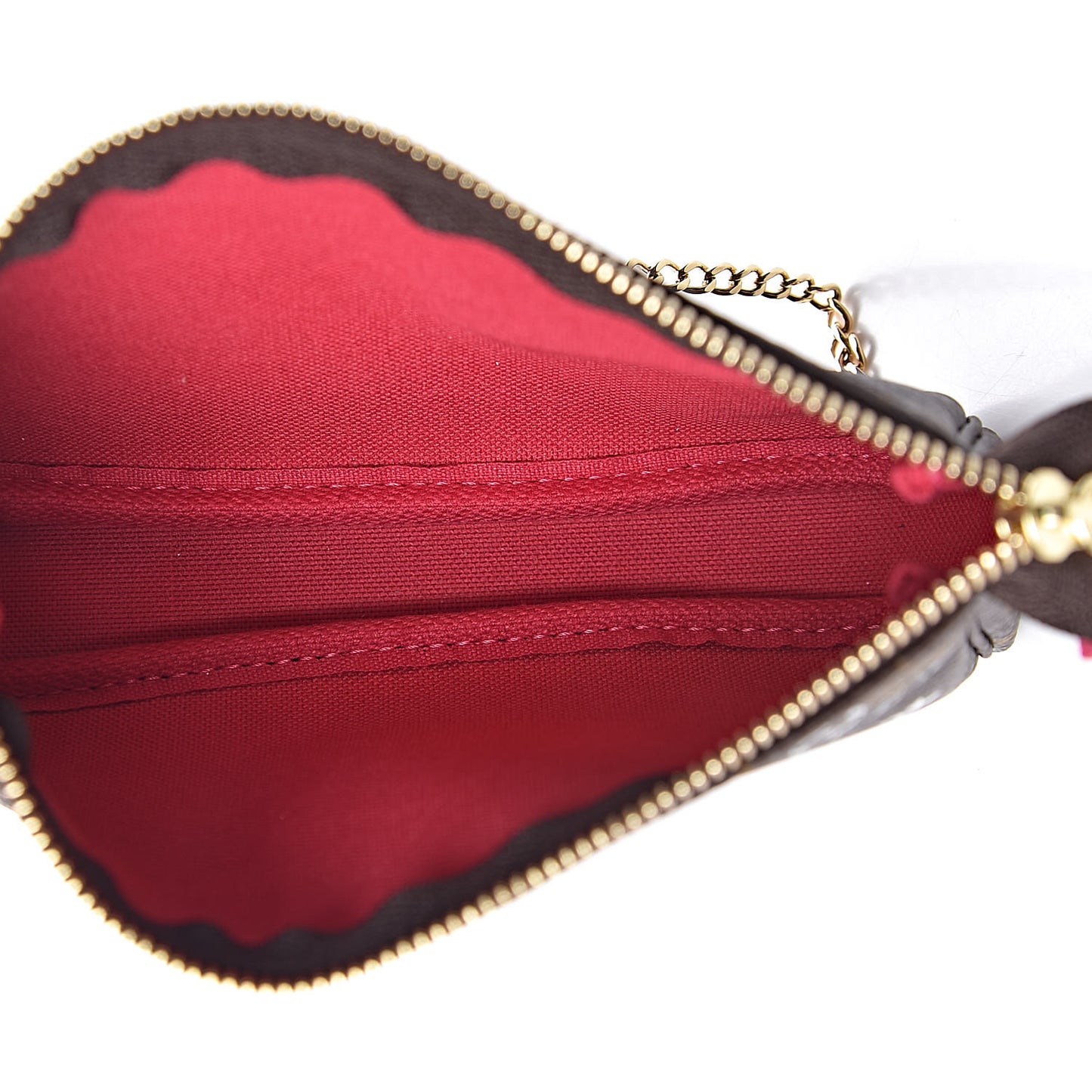 Monogram 2019 Christmas Animation Mini Courchevel Pochette Accessories Fuchsia
